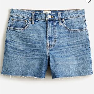 J. Crew High Rise Jean Shorts